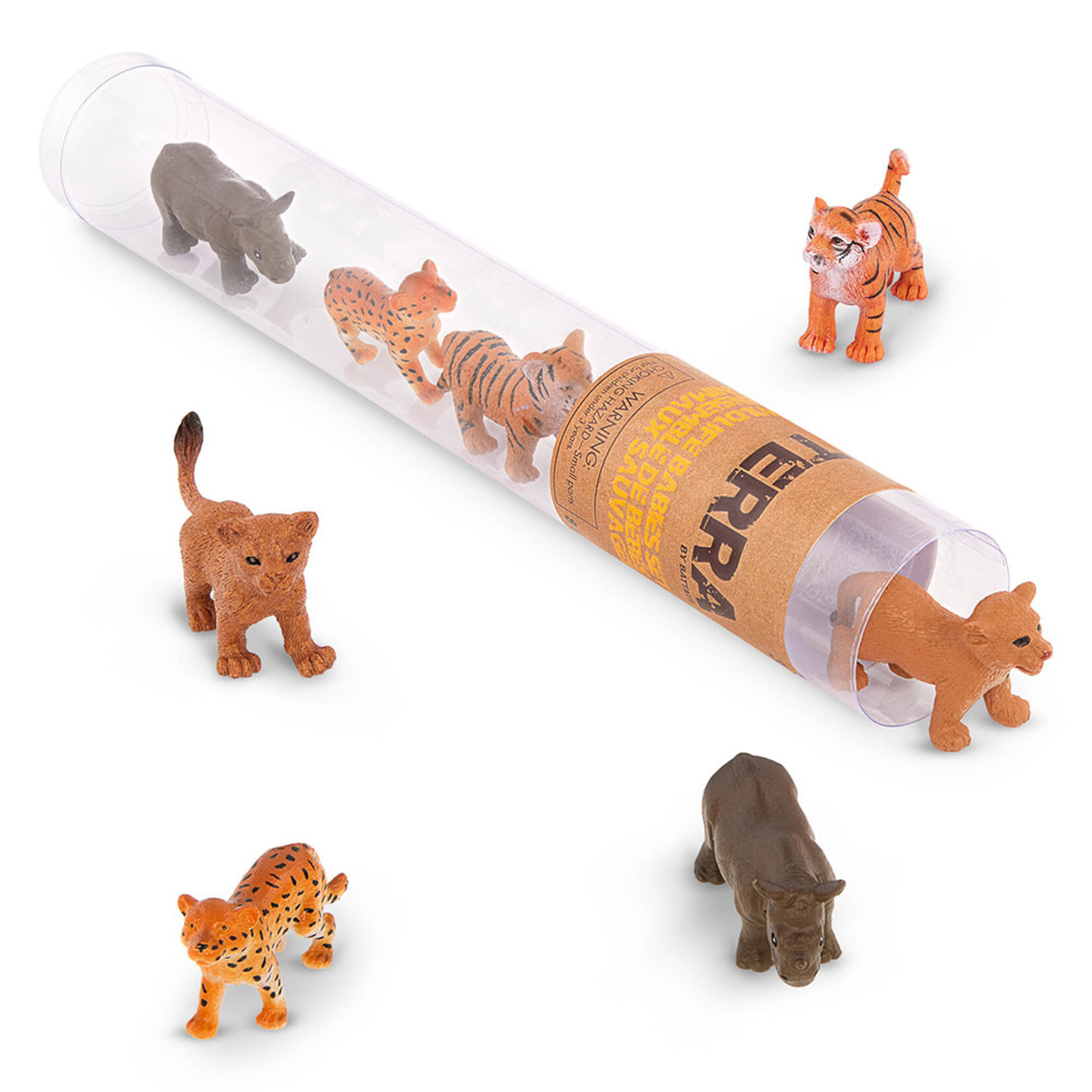 battat Battat Terra animaux en tubes bébés animaux sauvages