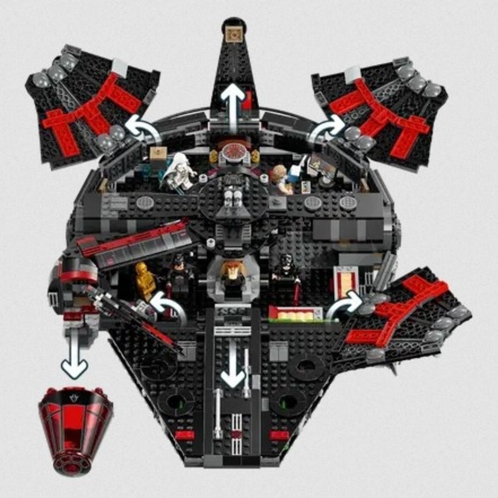 Lego Lego 75389 Star Wars - Le Dark Falcon