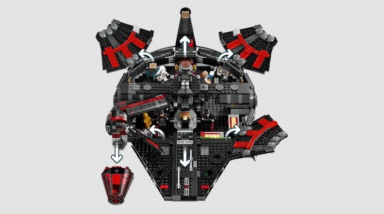 Lego Lego 75389 Star Wars - Le Dark Falcon