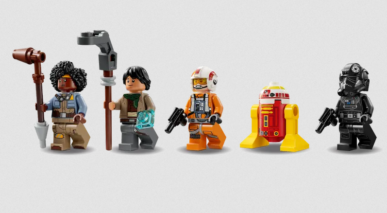 Lego Lego 75393 Star Wars - La fusion du chasseur TIE et du X-wing