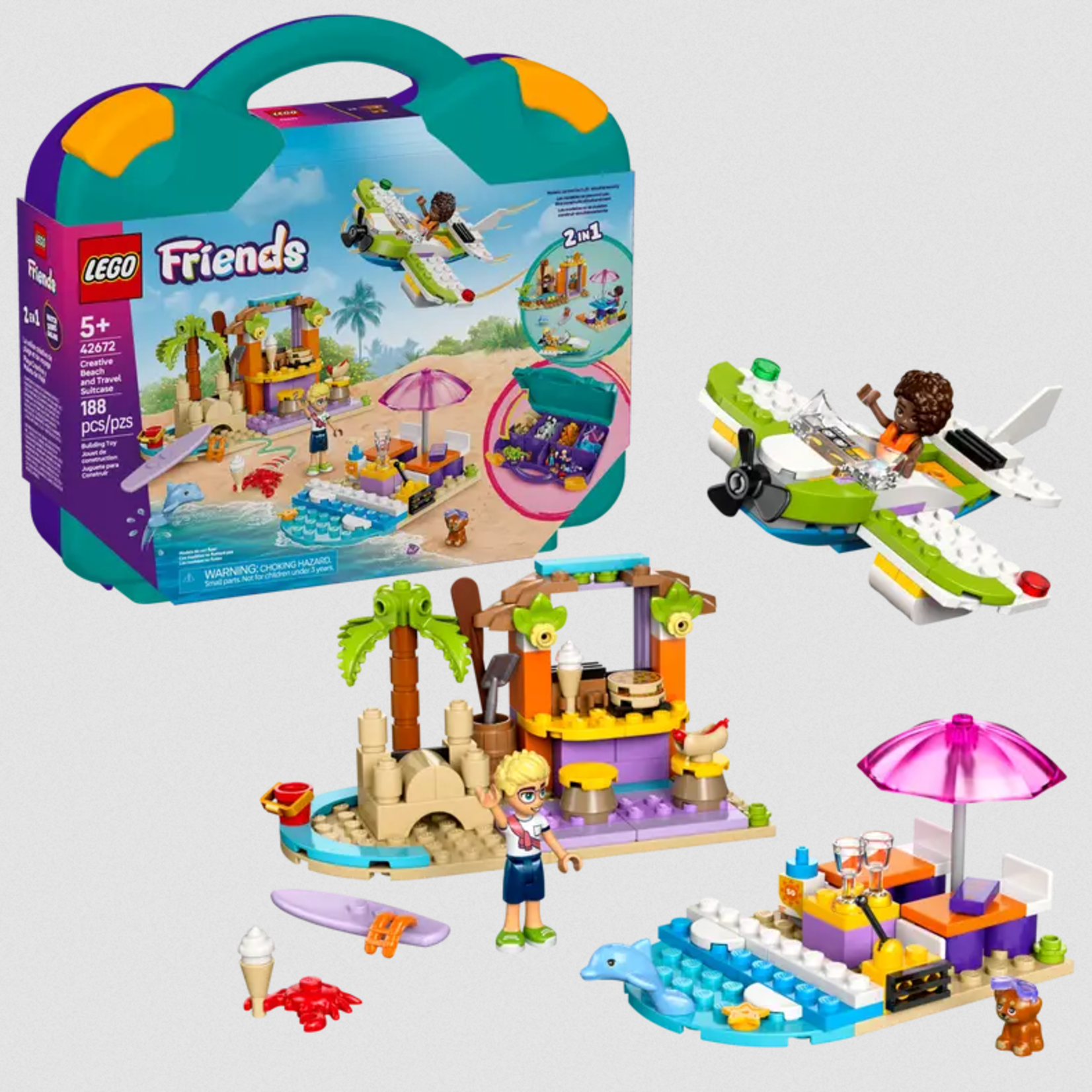 Lego Lego 42672 - Valise créative de plage