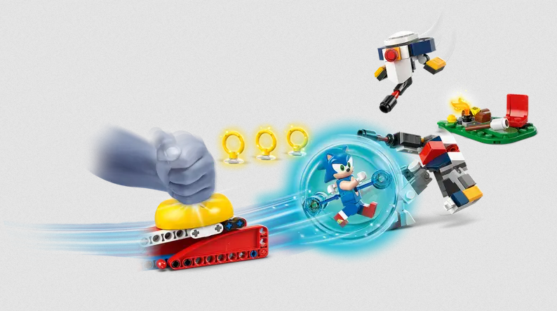 Lego Lego Sonic 77001 - La bataille près du feu de camp de Sonic