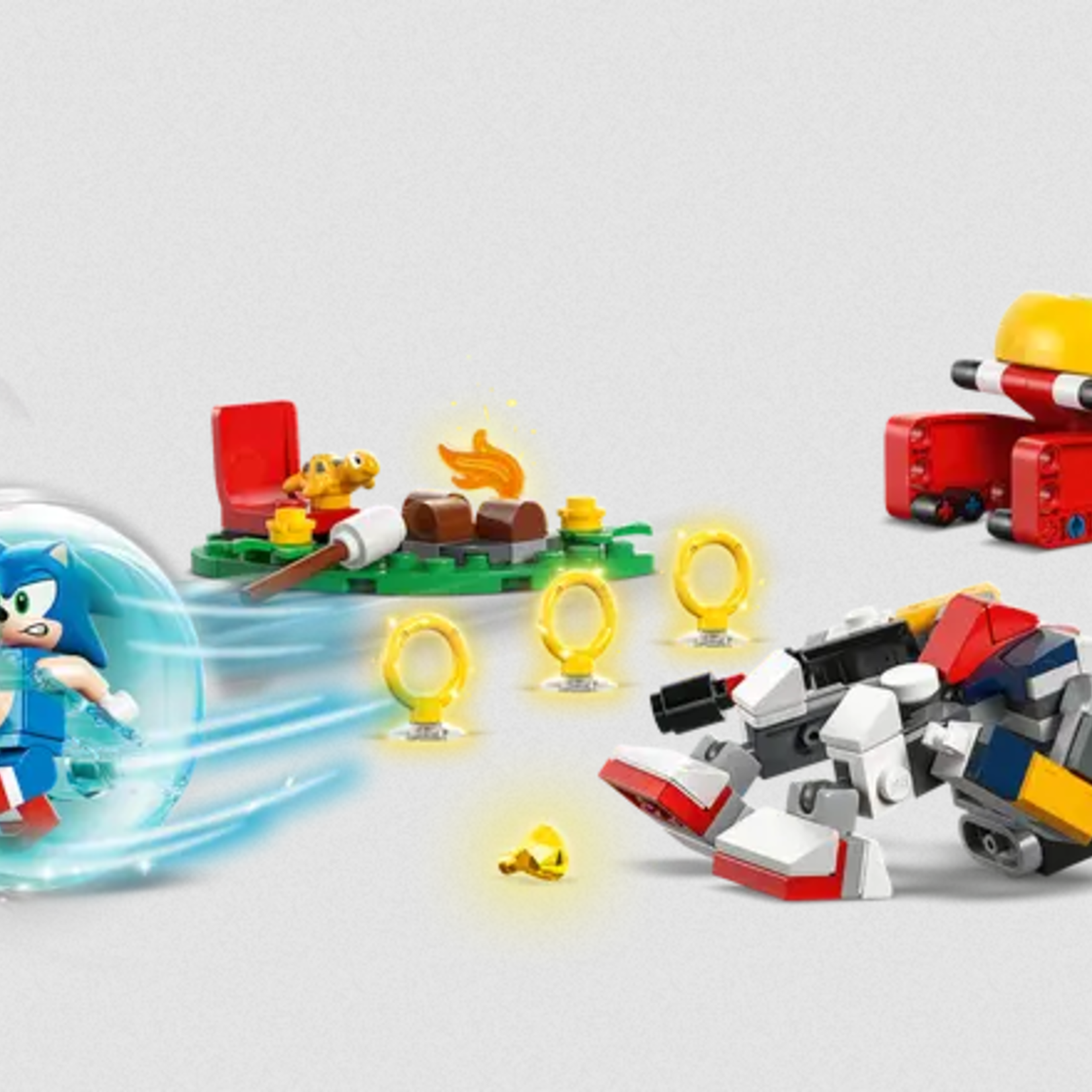 Lego Lego 77001 Sonic - La bataille près du feu de camp de Sonic