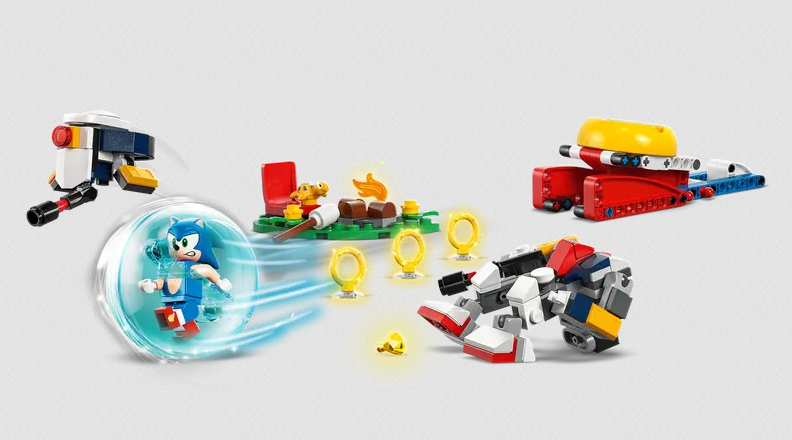Lego Lego Sonic 77001 - La bataille près du feu de camp de Sonic