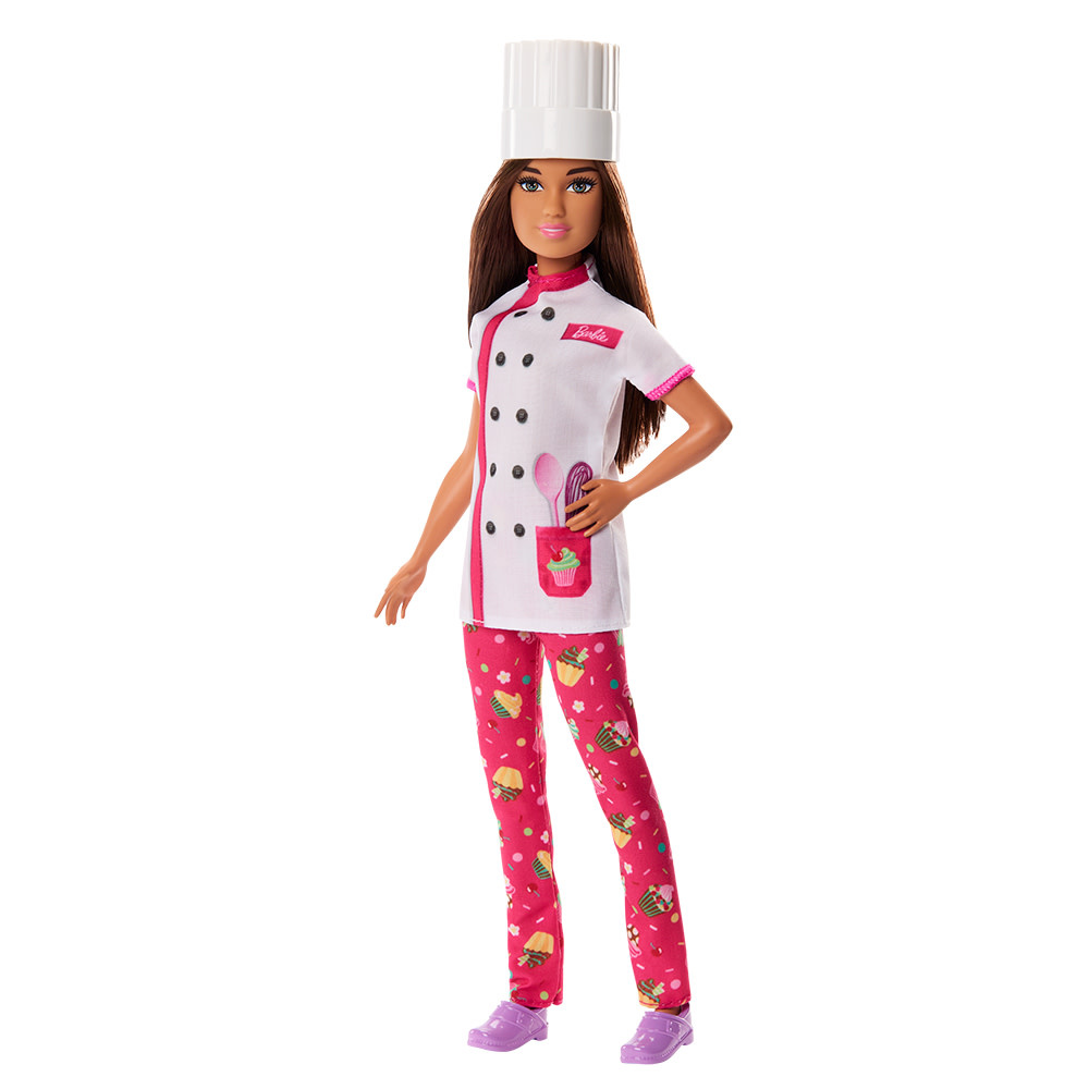 Mattel Barbie - Poupée carrière Chef Patissière