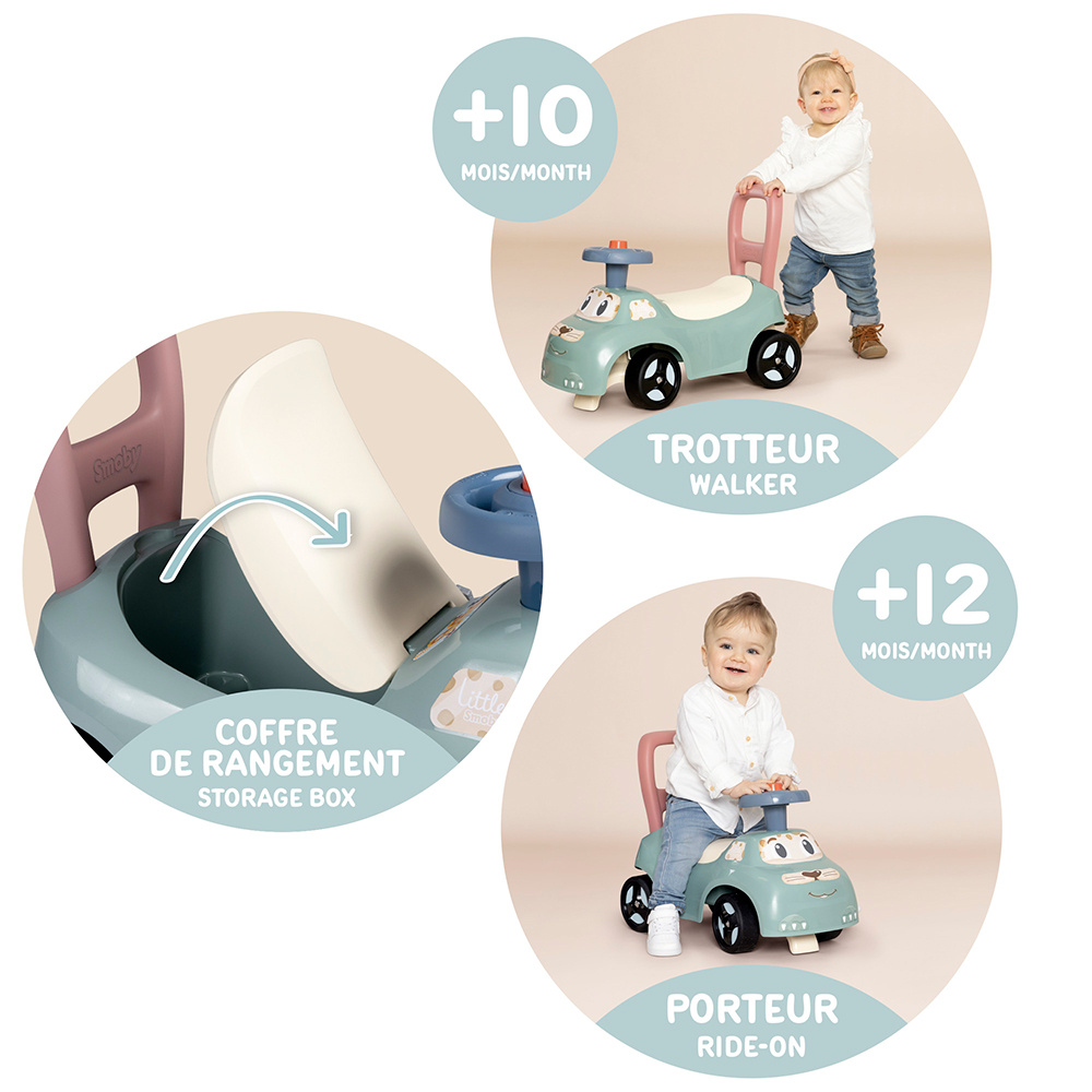 Smoby Little Smoby - Porteur Auto