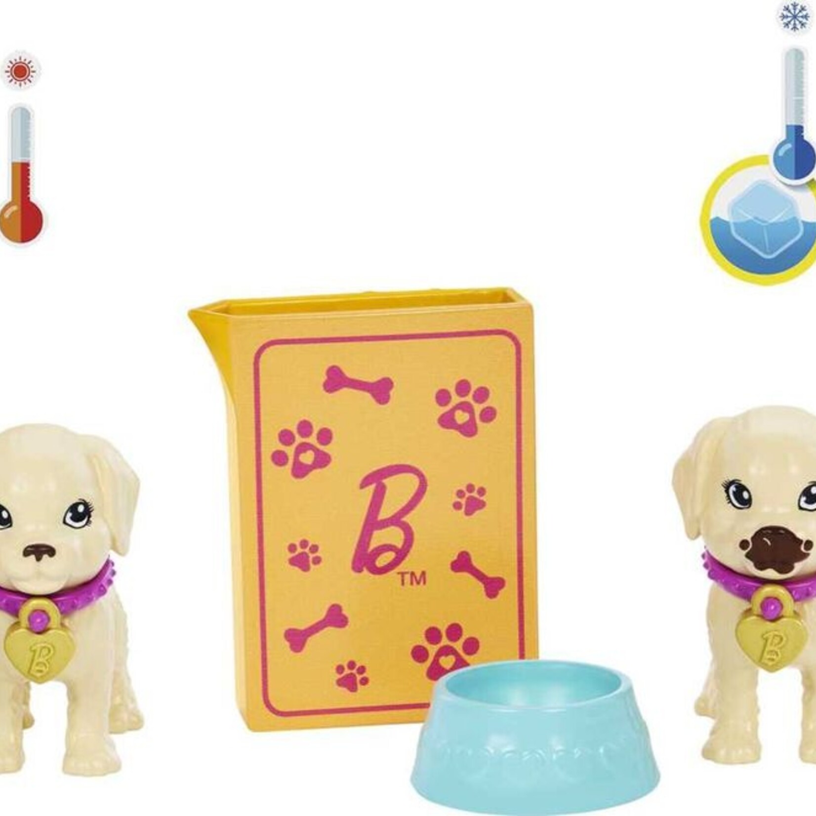 Mattel Barbie - Coffret de jeu adoption de chiots avec poupée