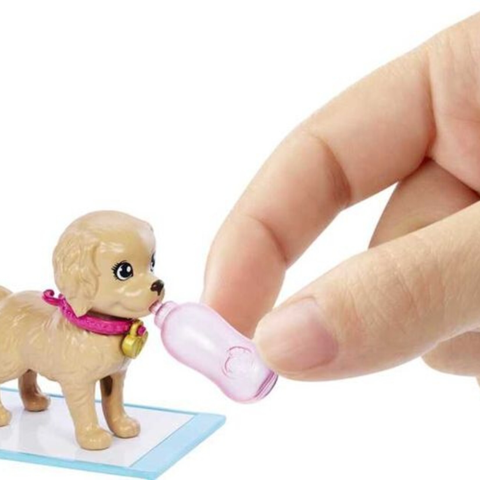 Mattel Barbie - Coffret de jeu adoption de chiots avec poupée
