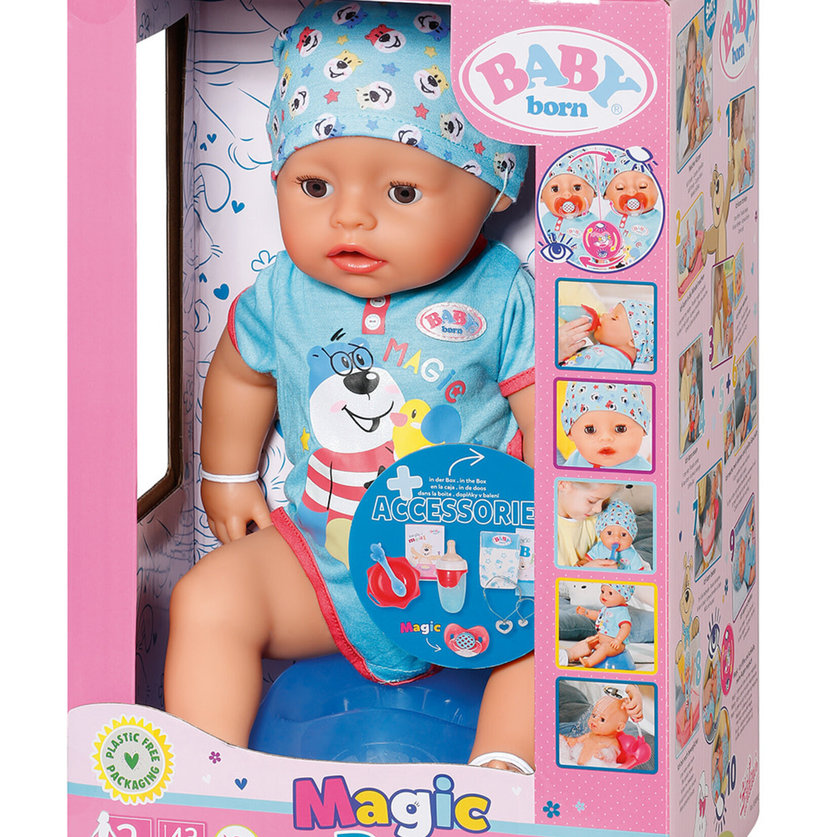 Zapf Creation Zapf Baby Born Garçon magique