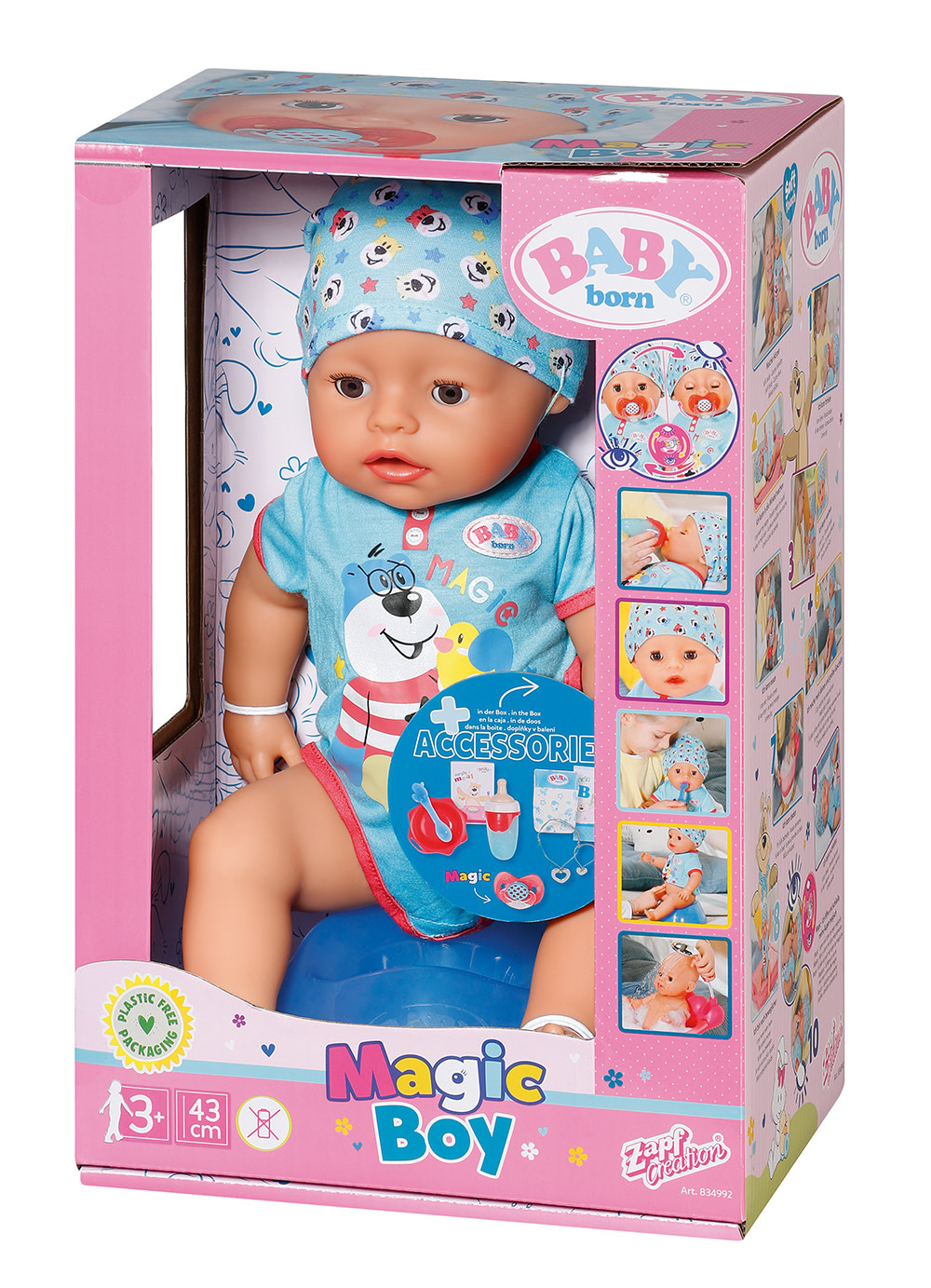 Zapf Creation Zapf Baby Born Garçon magique