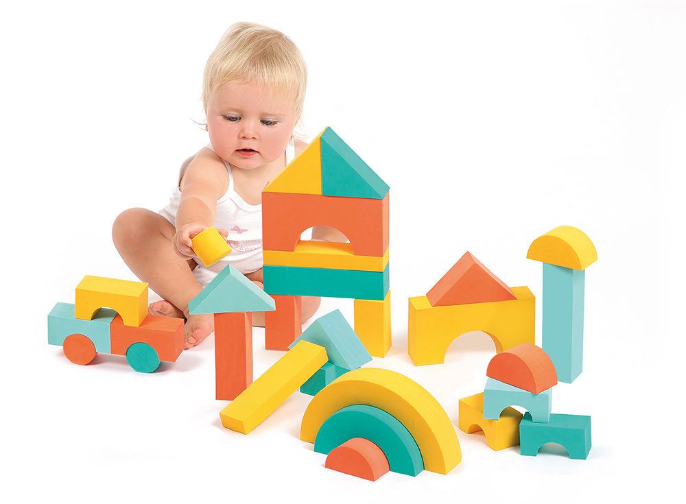 LUDI Ludi 28 blocs en mousse