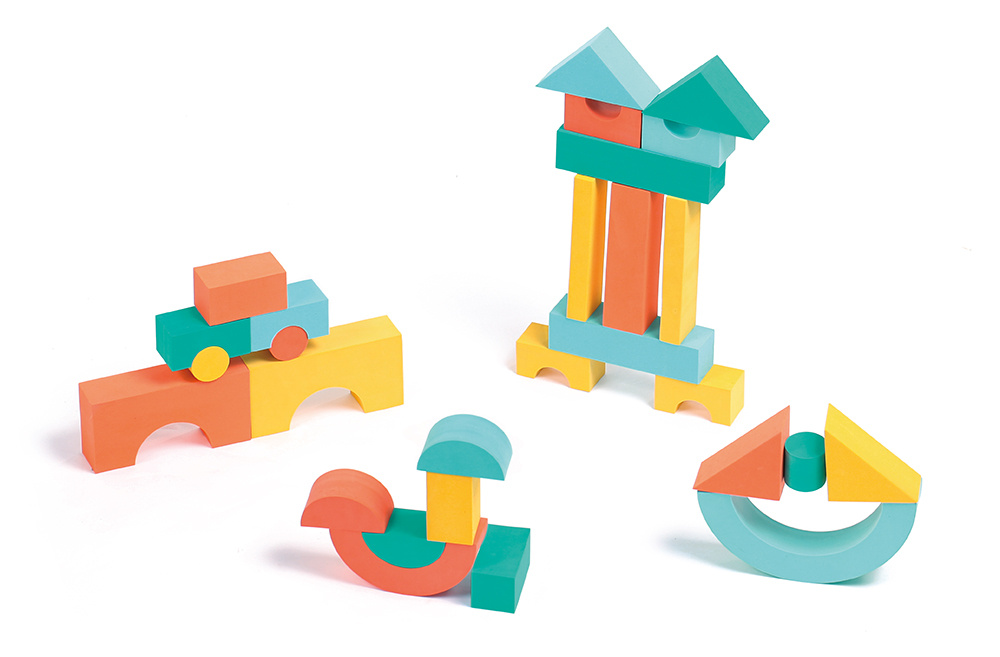 LUDI Ludi 28 blocs en mousse