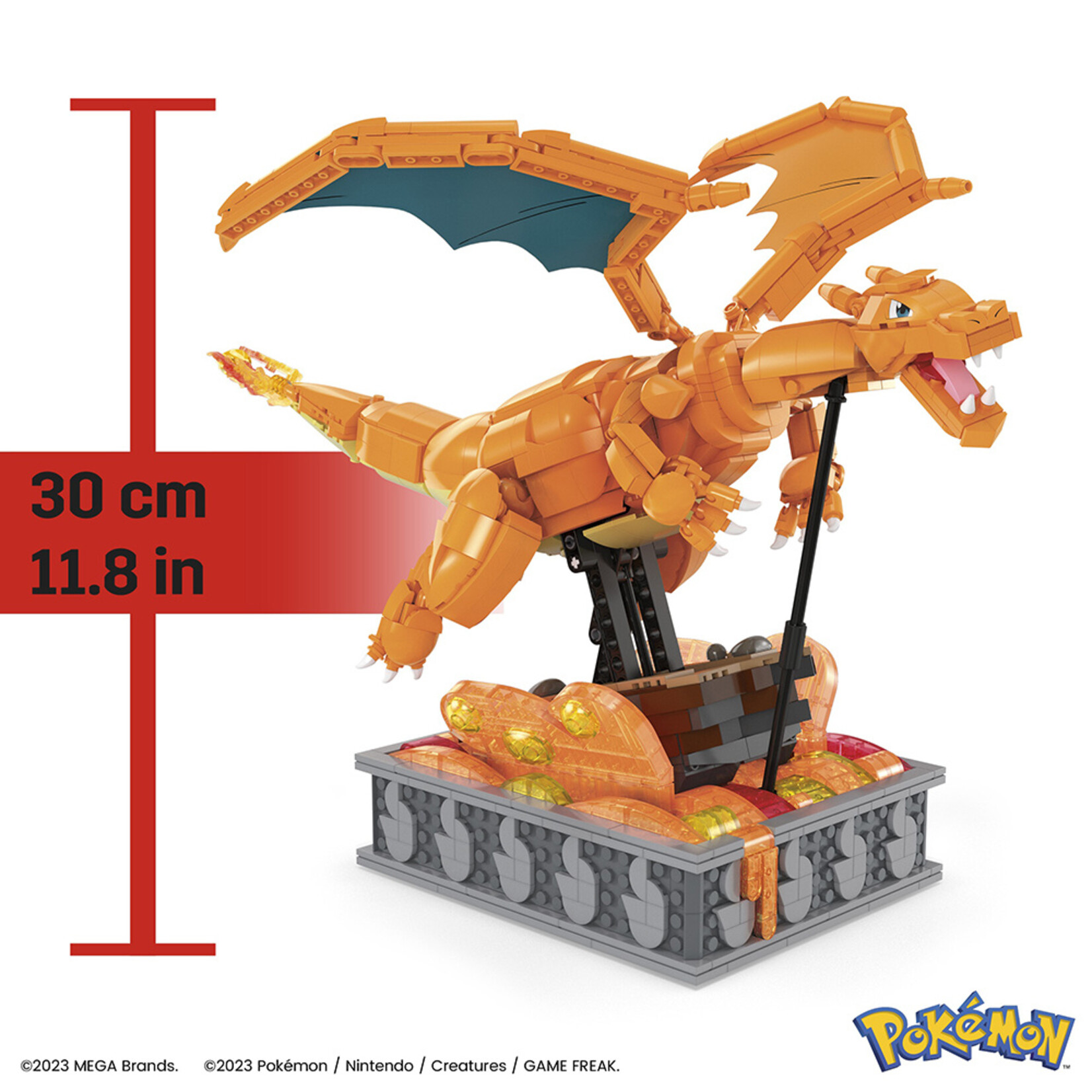 Mega Construx Mega Pokémon - Dracaufeu en mouvement / Motion Charizard