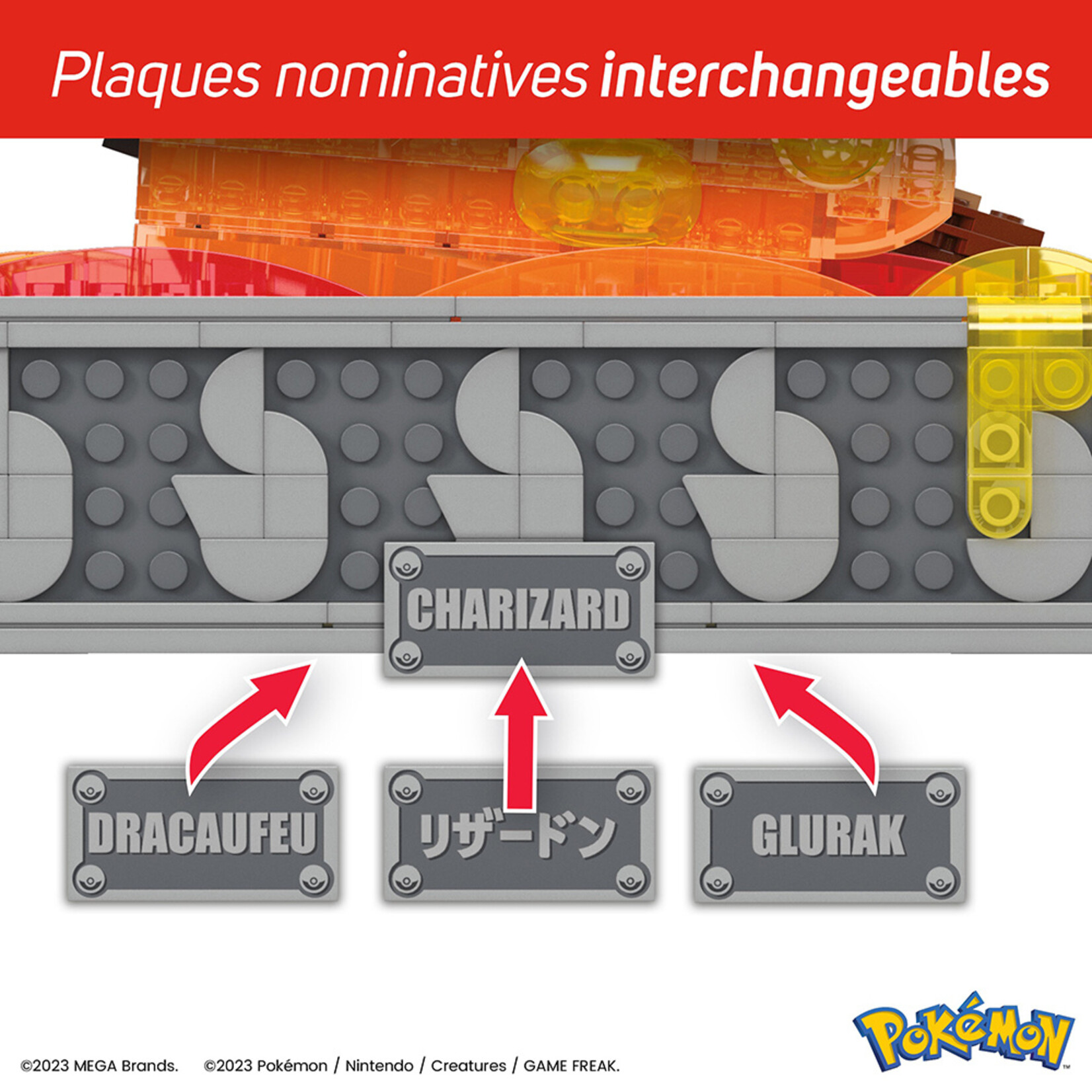 Mega Construx Mega Pokémon - Dracaufeu en mouvement / Motion Charizard