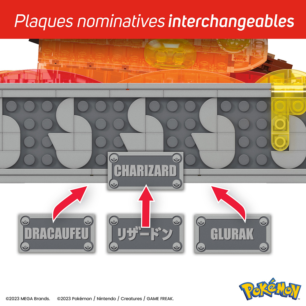 Mega Construx Mega Pokémon - Dracaufeu en mouvement / Motion Charizard
