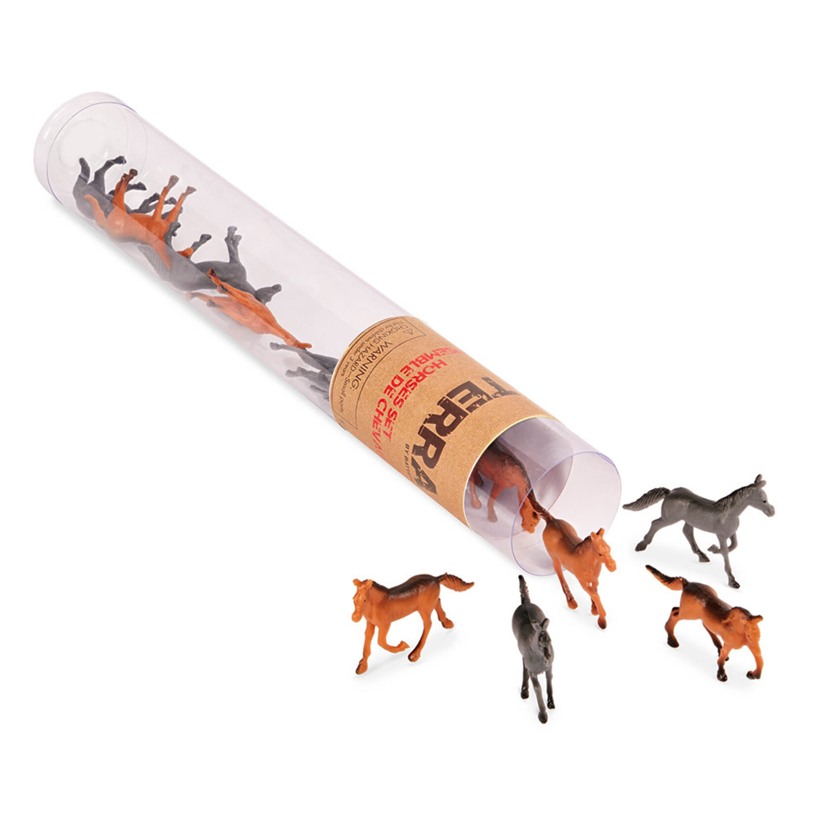 battat Battat Terra animaux en tubes chevaux
