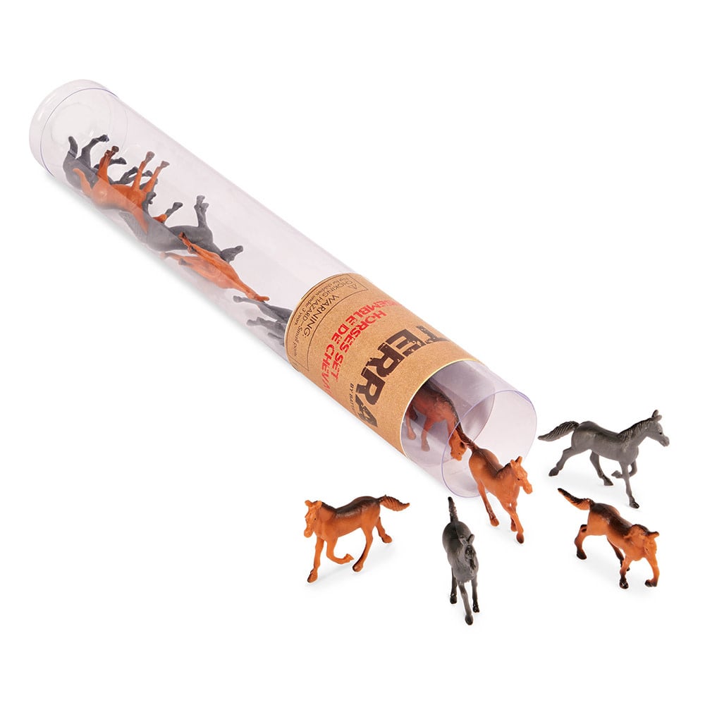 battat Battat Terra animaux en tubes chevaux