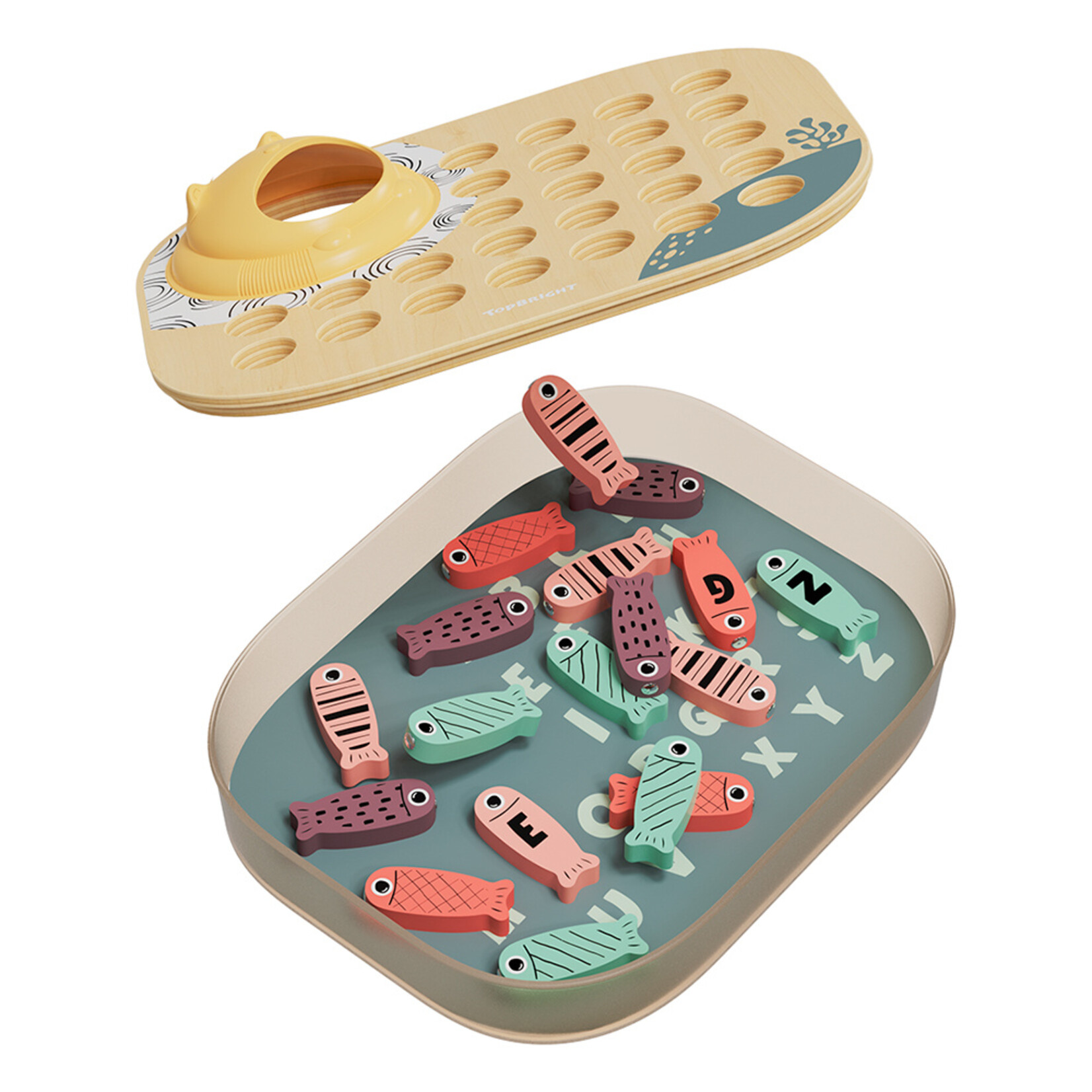 Topbright Jeu de pêche ABC