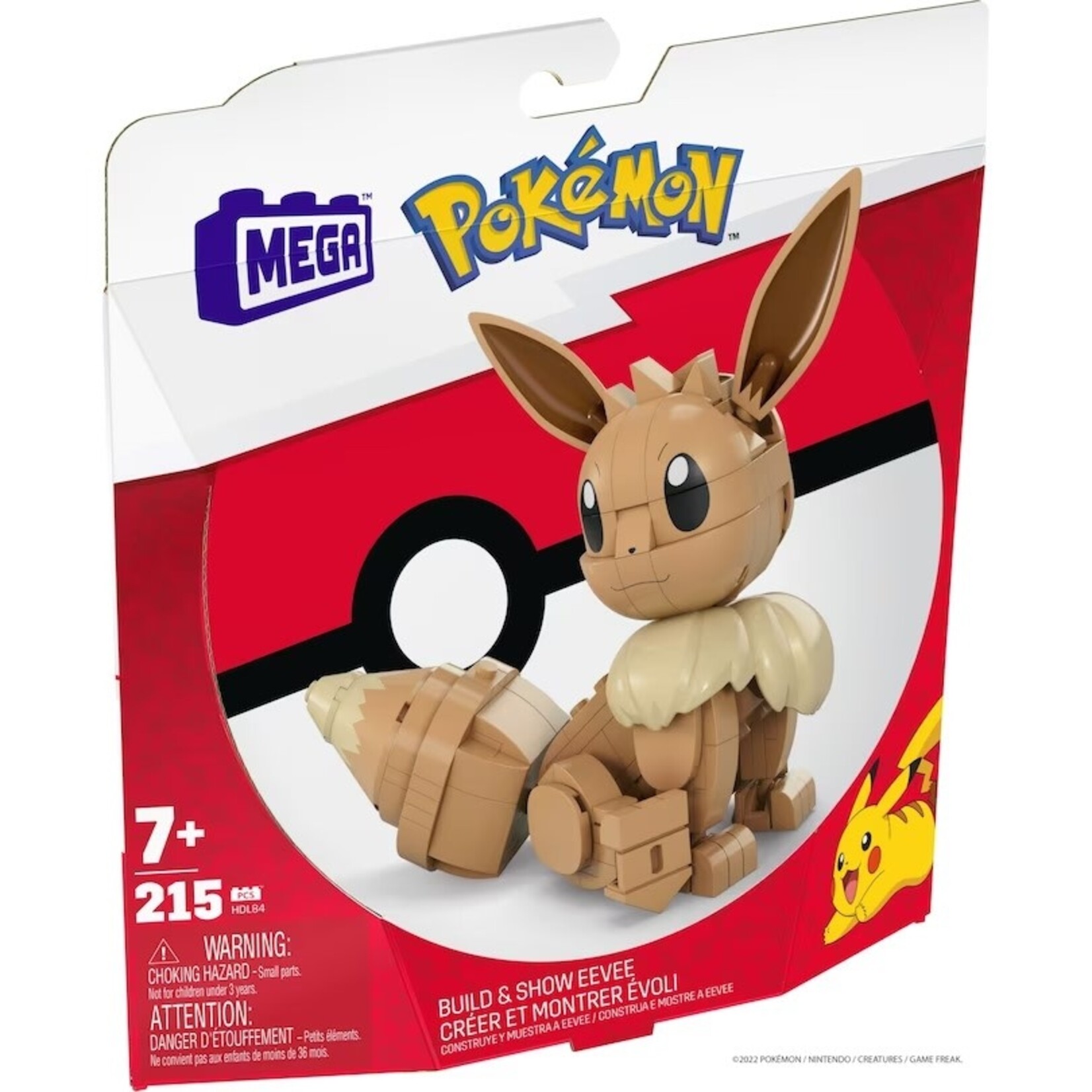 Mega Construx Mega Pokémon Créer et Montrer Évoli
