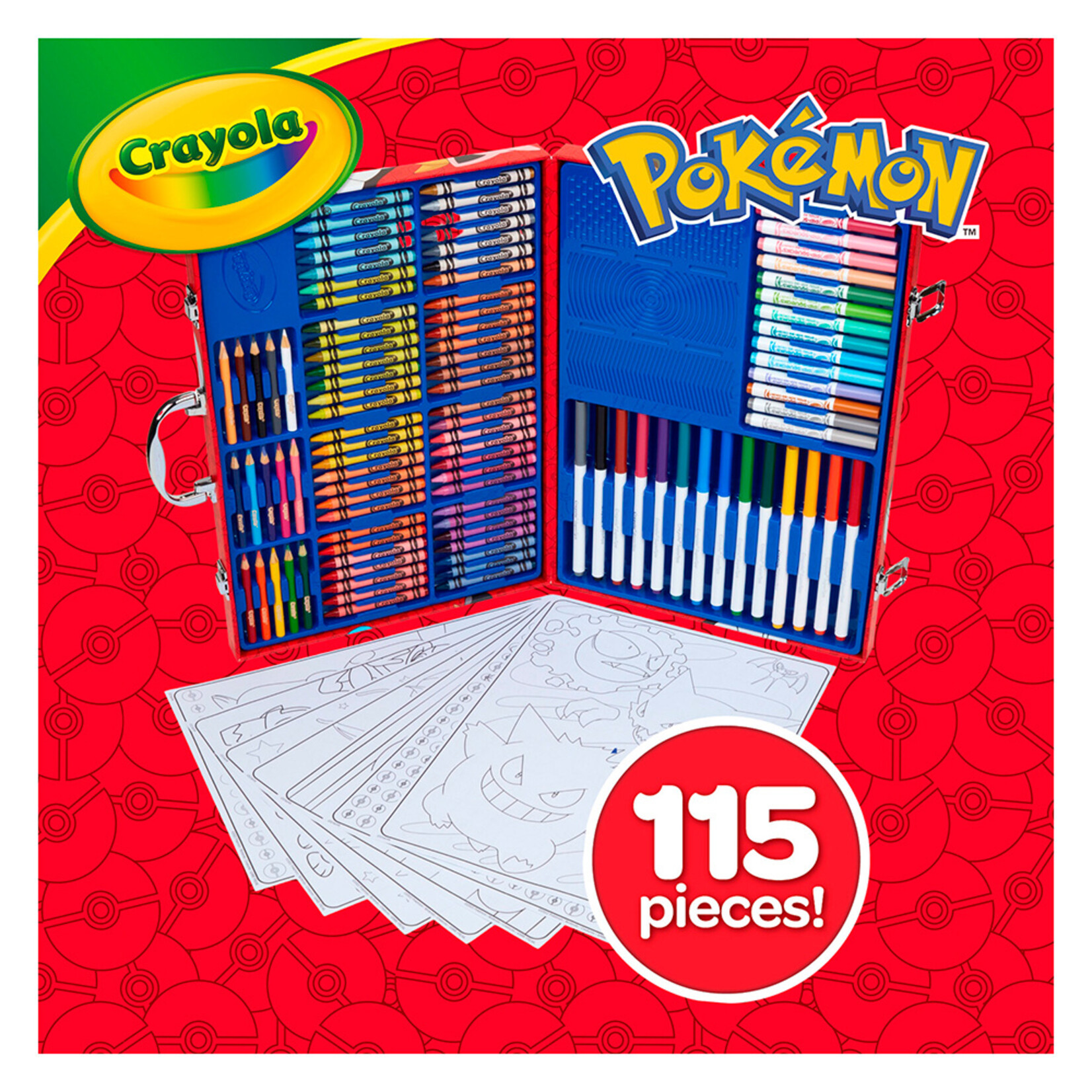 Crayola Crayola mallette inspiration Artistique Pokémon
