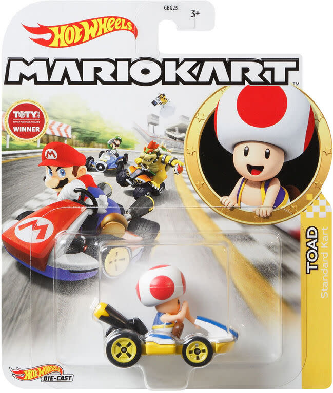 Hot Wheels Hot Wheel Mario Kart - Toad