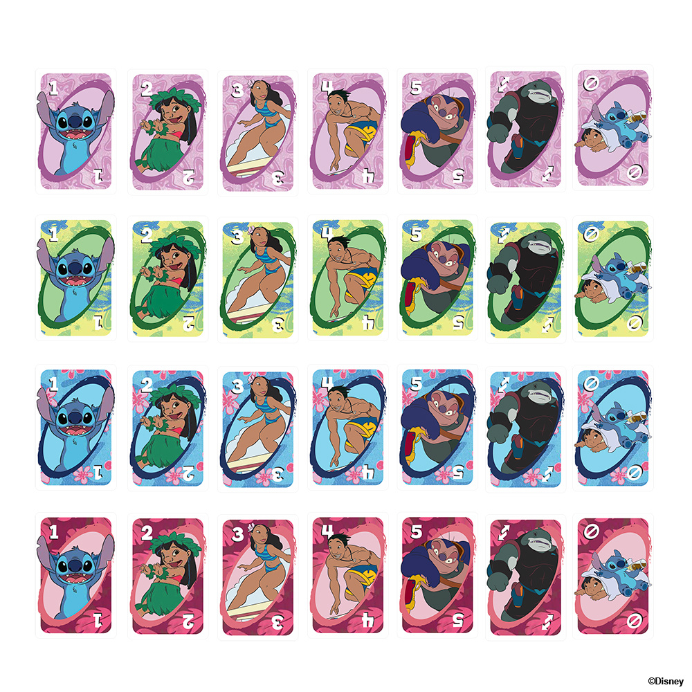 Mattel Uno - Lilo et Stitch