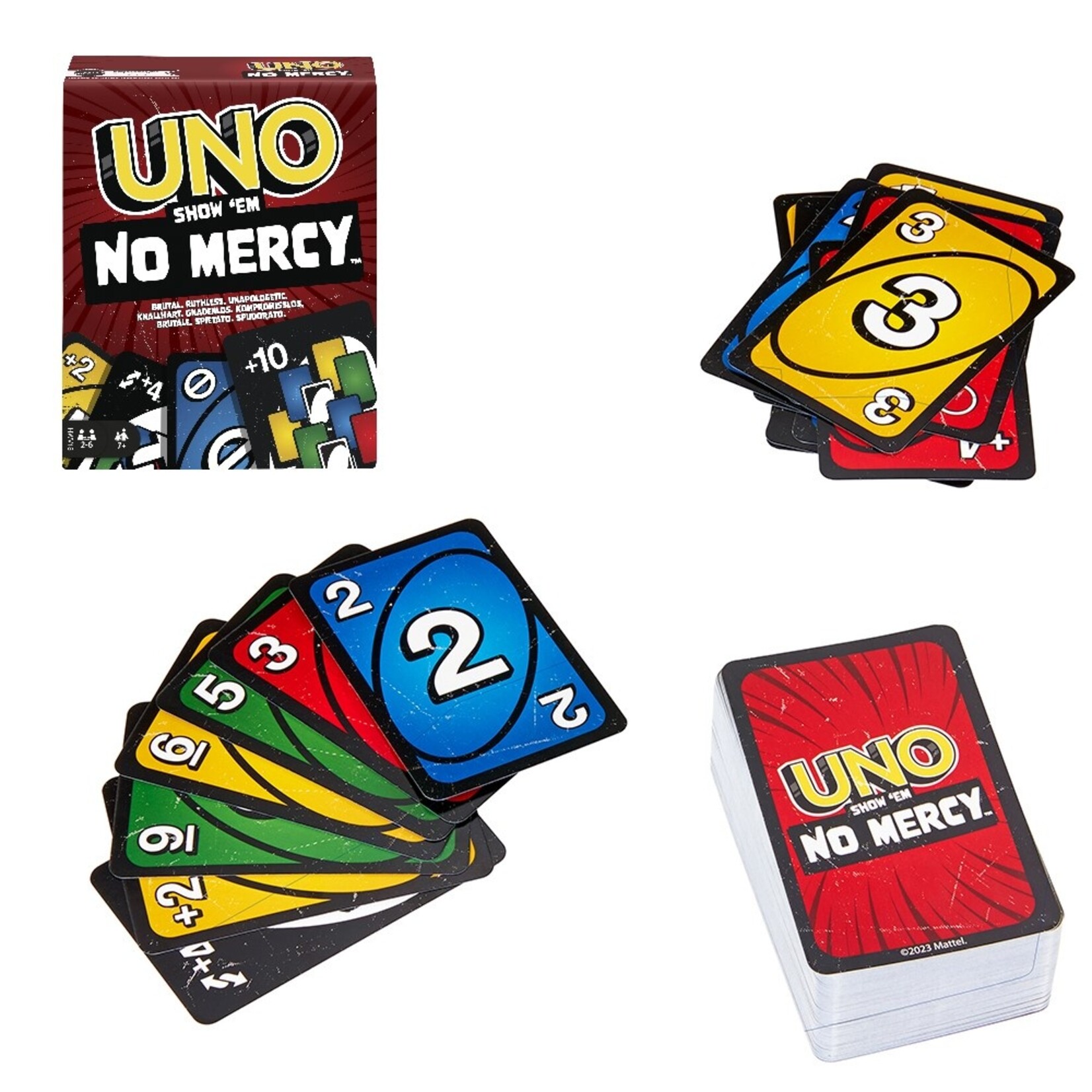 Mattel UNO Sans Pitié No Mercy