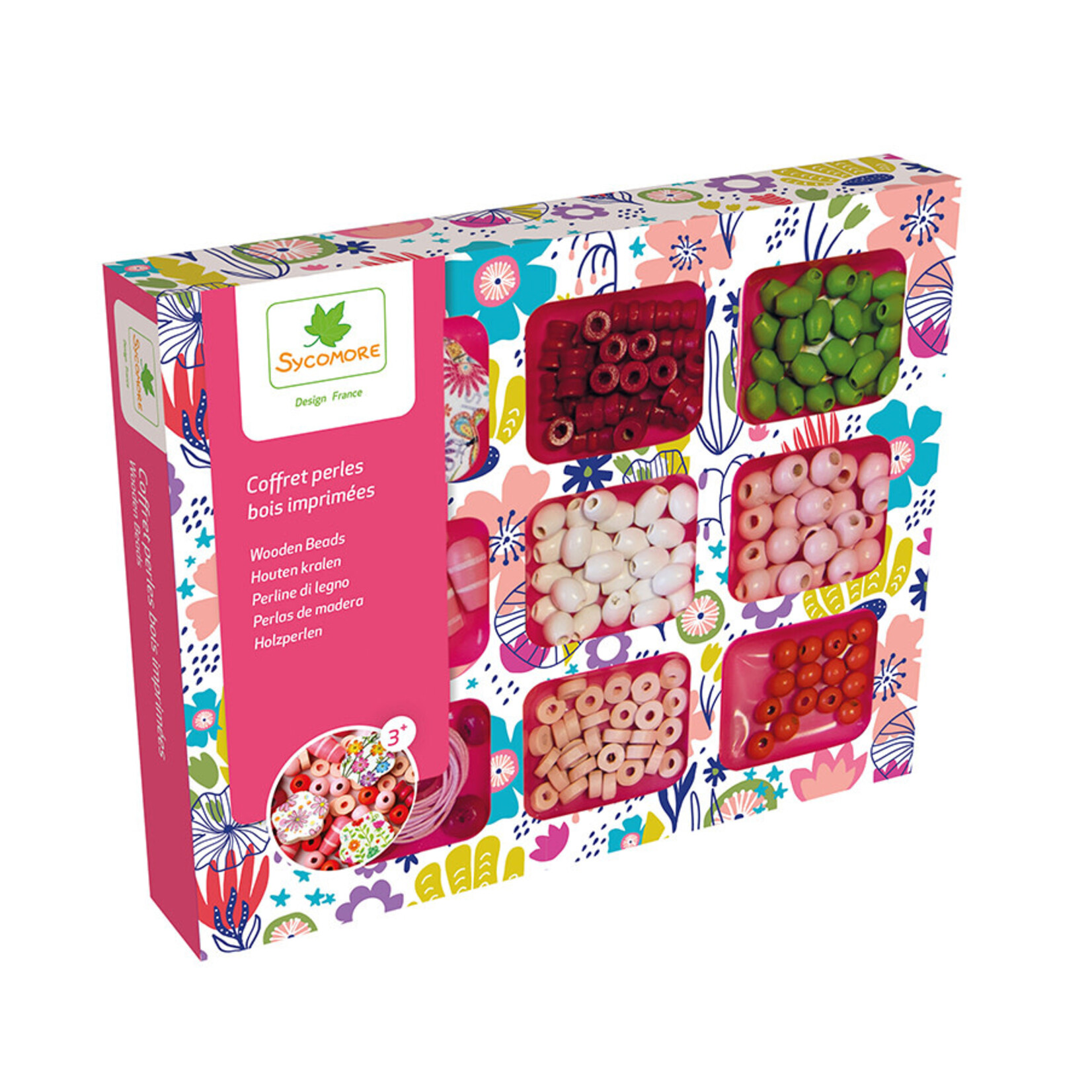 Sycomore Sycomore Coffret + de 120 perles de bois
