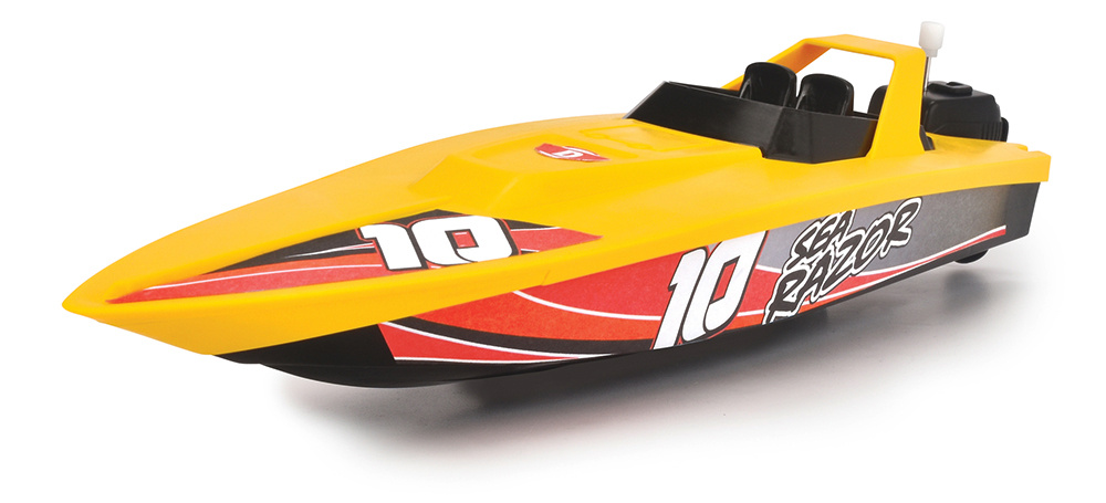 Dickie Toys Dickie - Ensemble de camion et bateau de course
