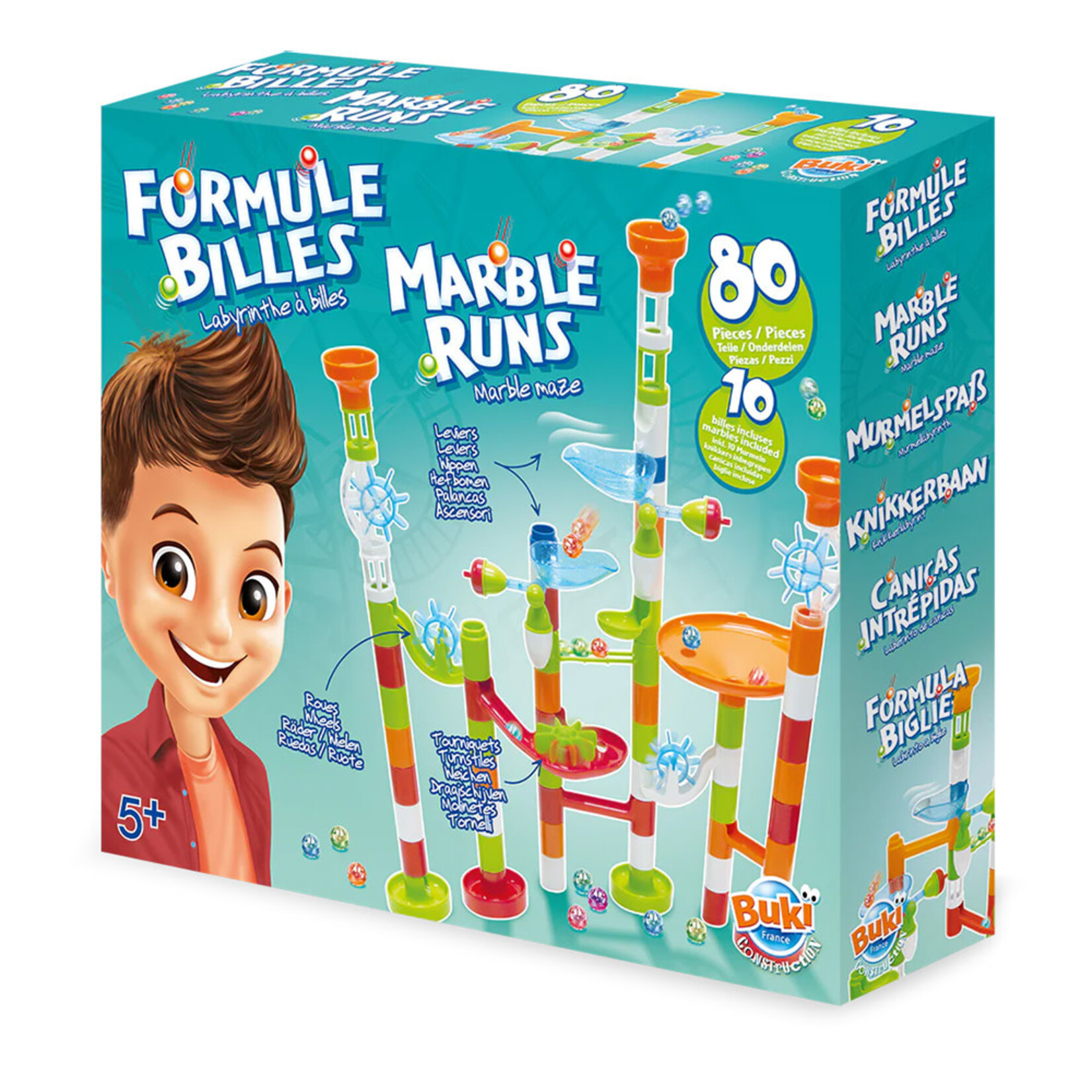 Buki Buki Labyrinthe à billes (80 pieces)