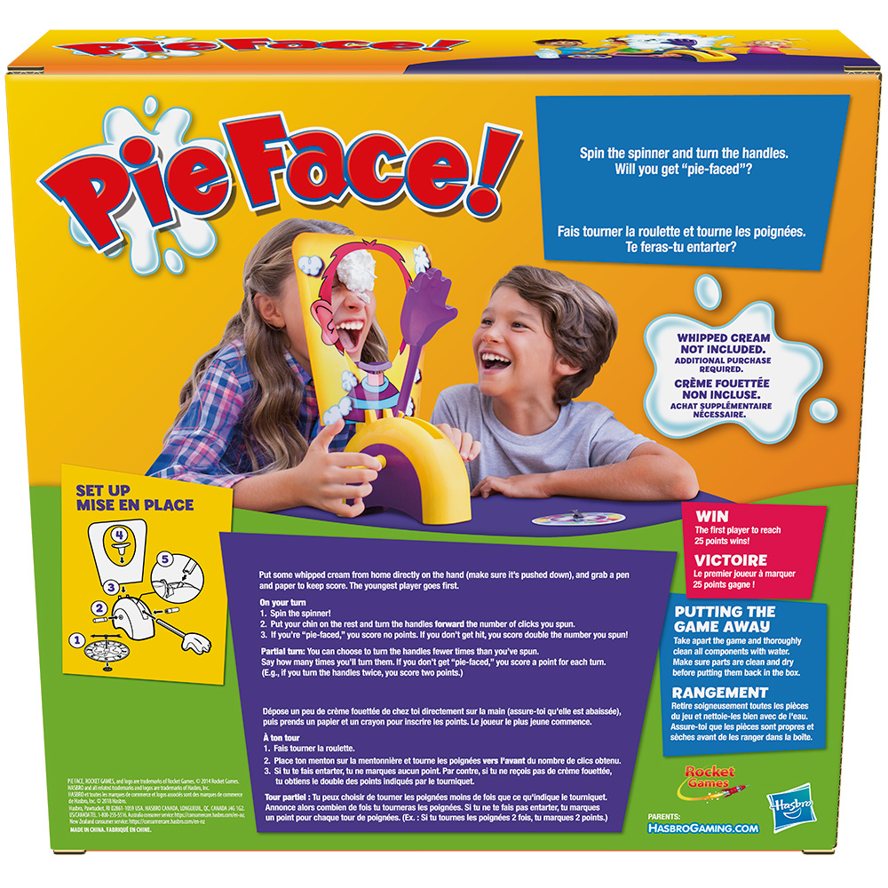 Hasbro Pie Face!