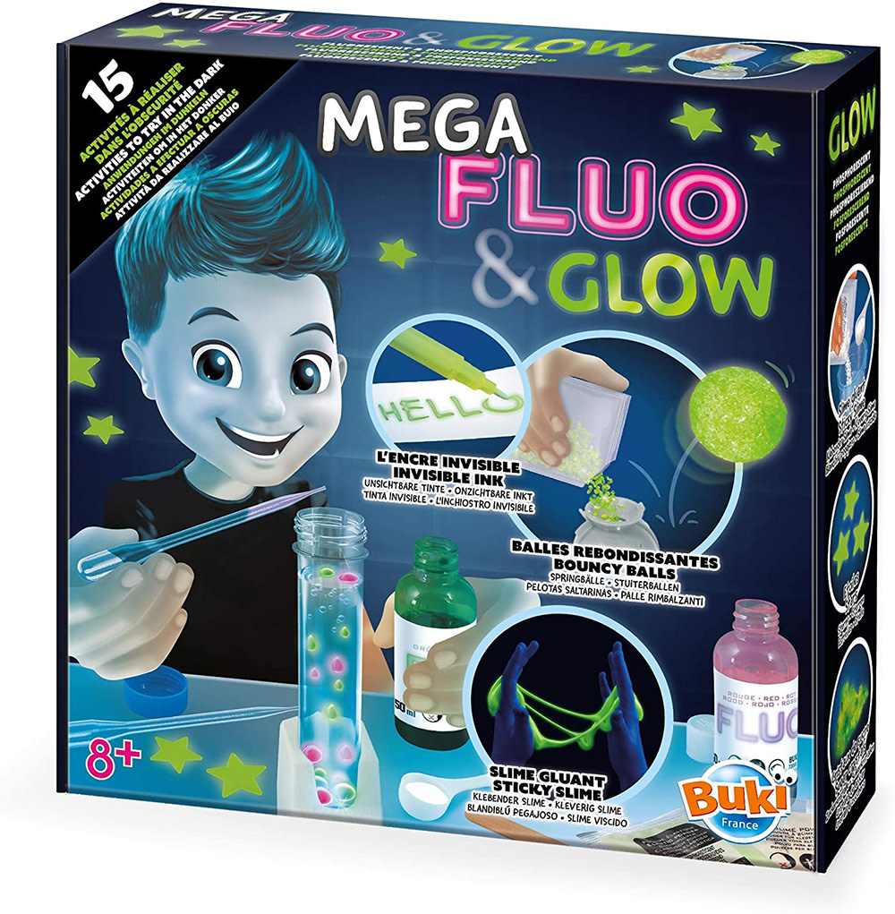 Buki Buki Mega Fluo Glow (15 activités)