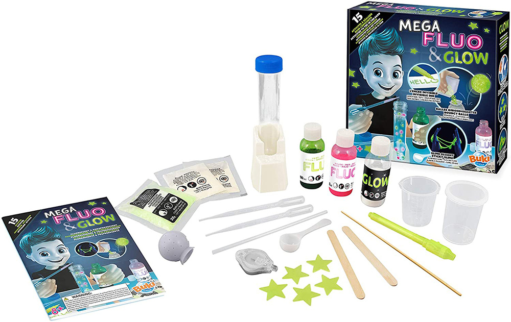 Buki Buki Mega Fluo Glow (15 activités)