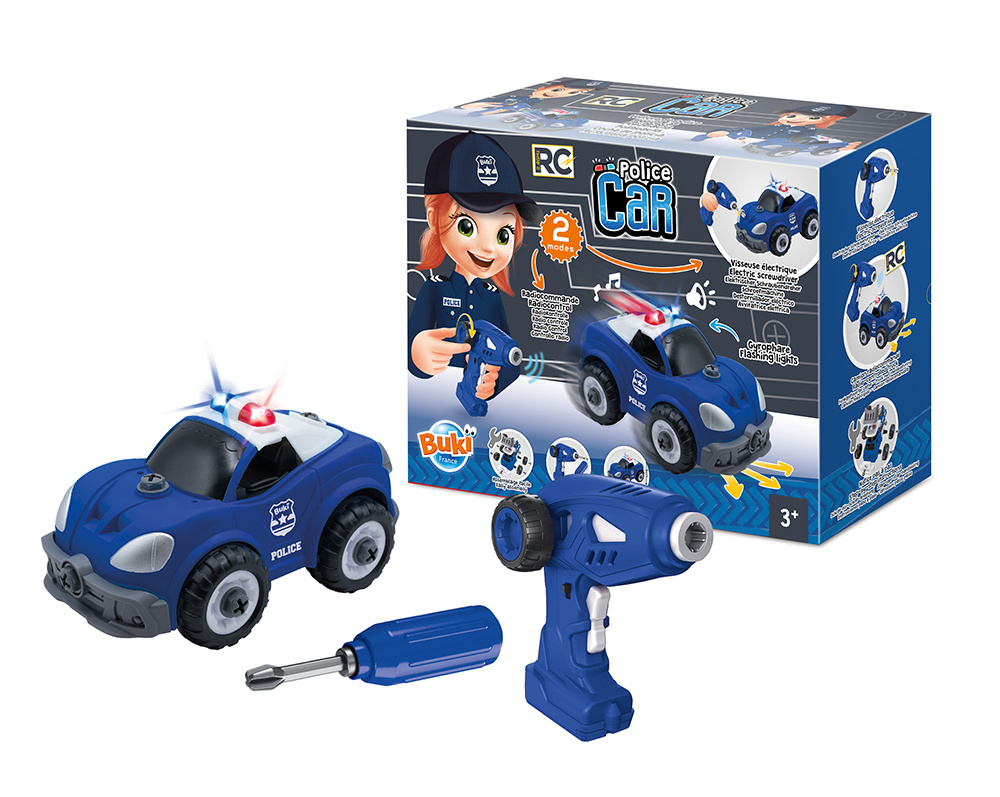 Buki Buki voiture de police radiocommandé