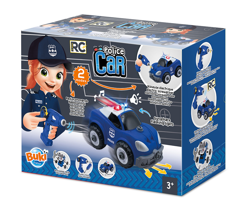 Buki Buki voiture de police radiocommandé