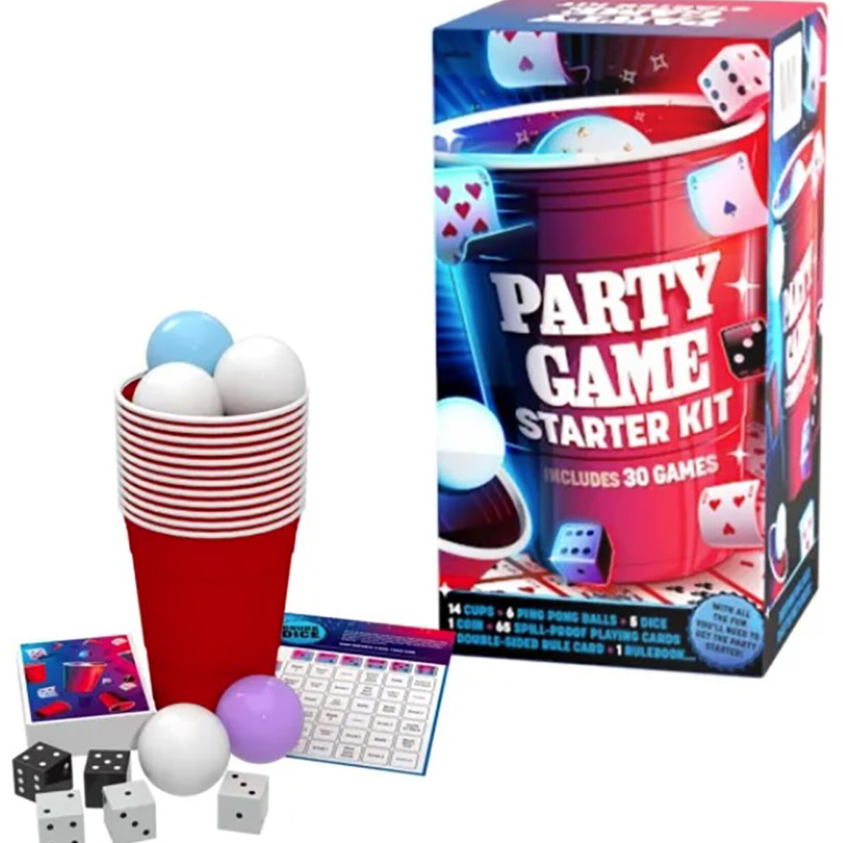 endless games Party Game Starter Kit with rules for 30 Games