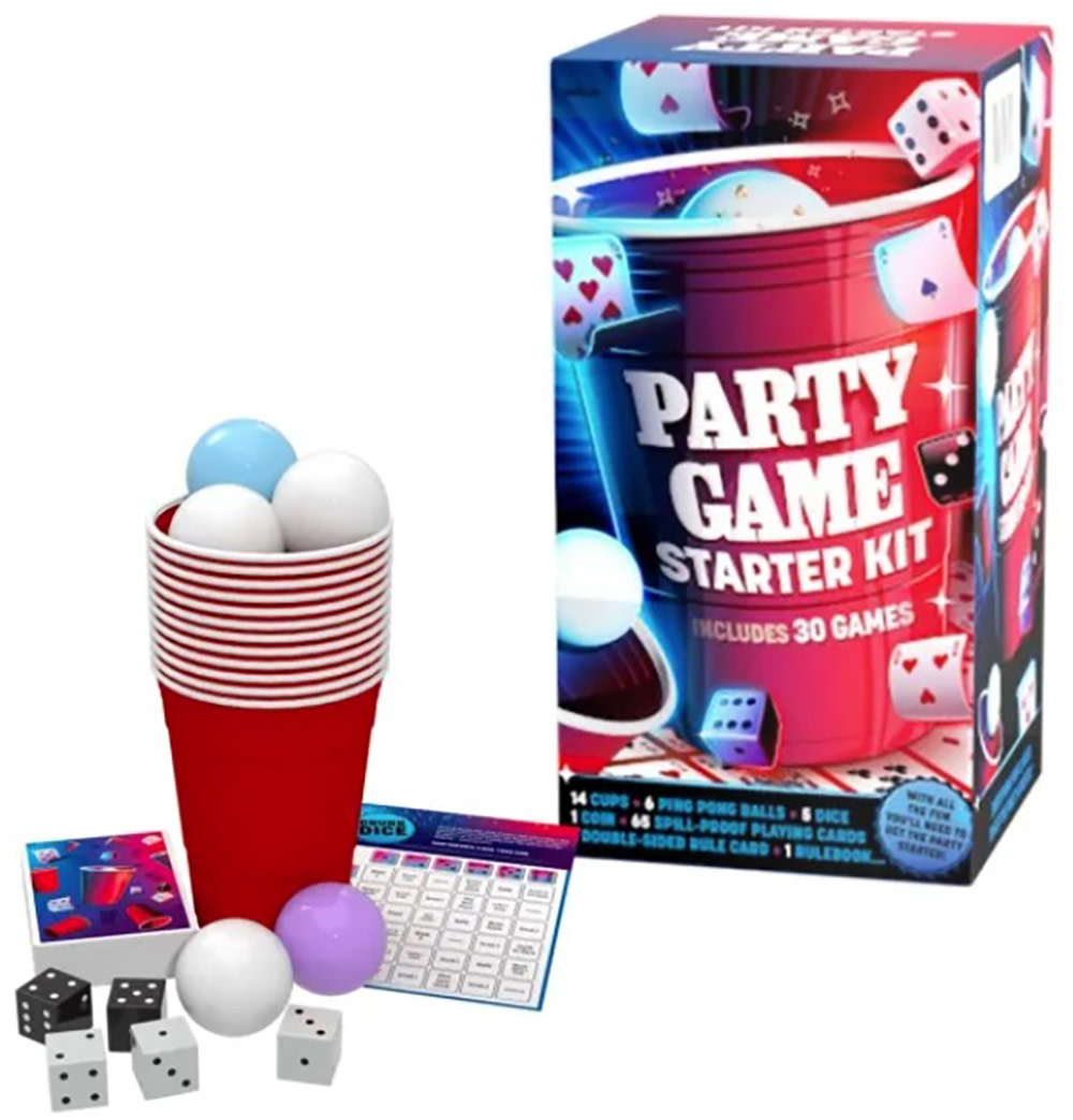 endless games Party Game Starter Kit with rules for 30 Games