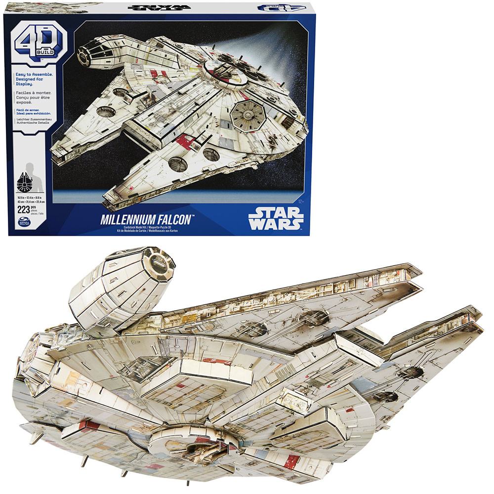 Spin Master *****4D Build Star Wars Millennium Falcon