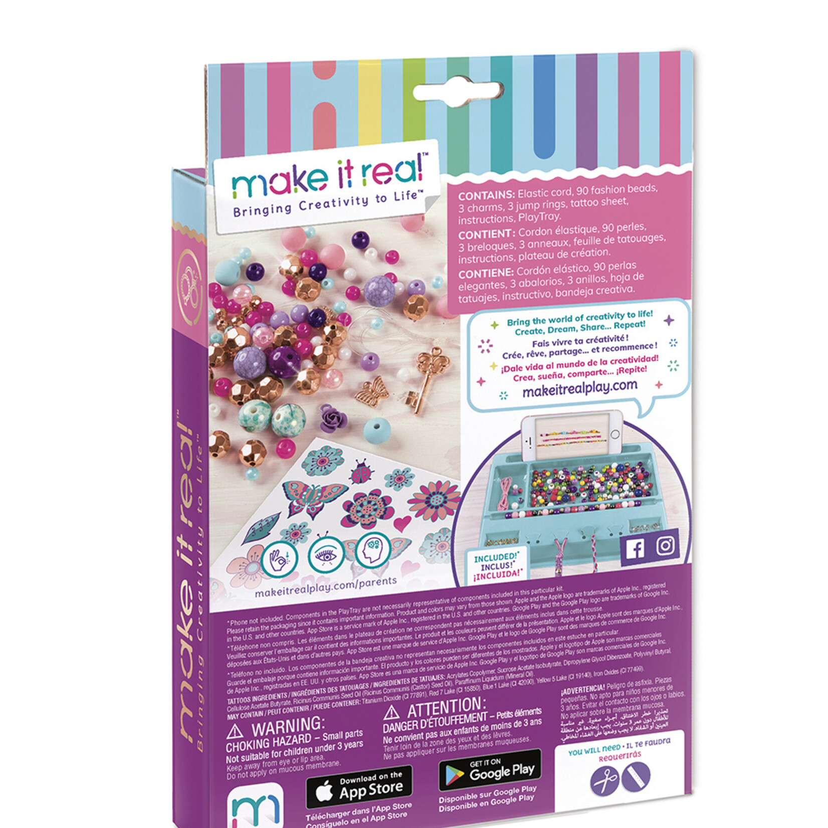 Make it real Make it real - Bracelets perlés étincelle