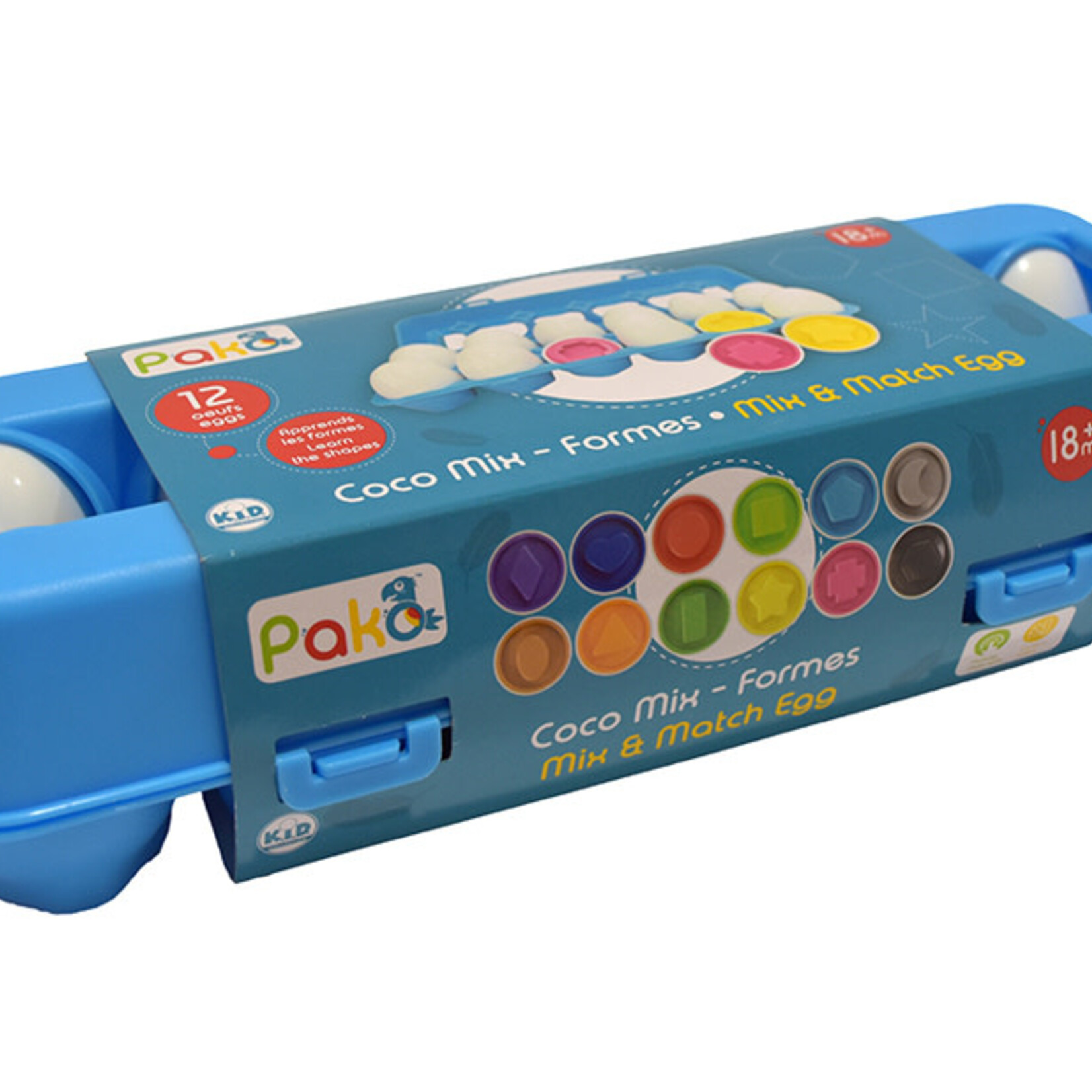 Pako Pakö - Coco Mix Formes 12 pièces