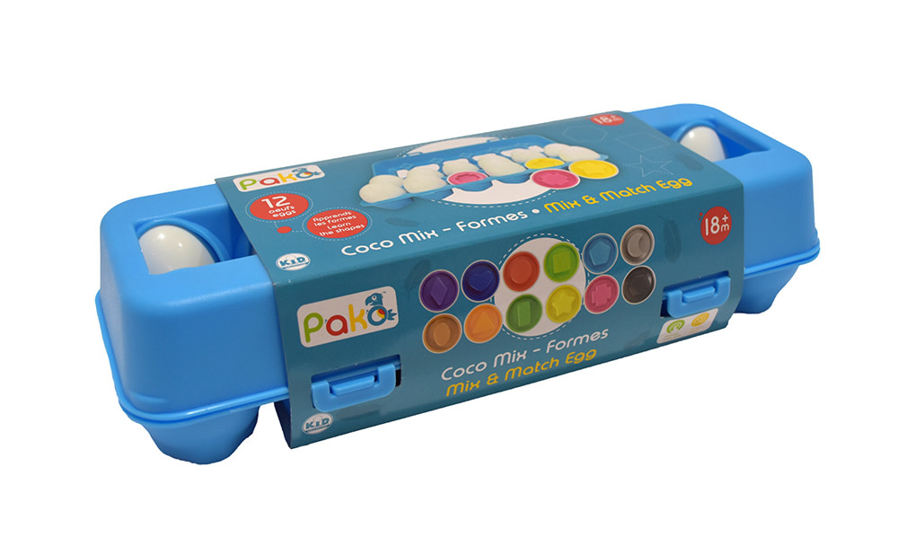 Pako Pakö - Coco Mix Formes 12 pièces