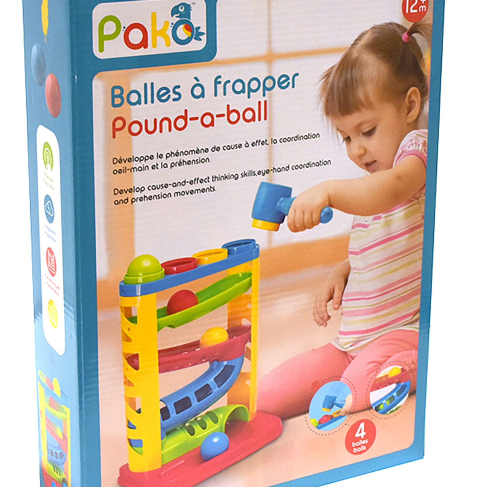Pako Pakö - Pound-a-ball balles à frapper