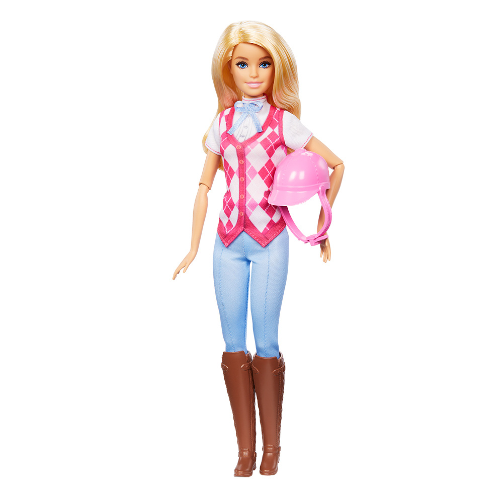 Matel barbie Mystères - Poupée cavalière Malibu