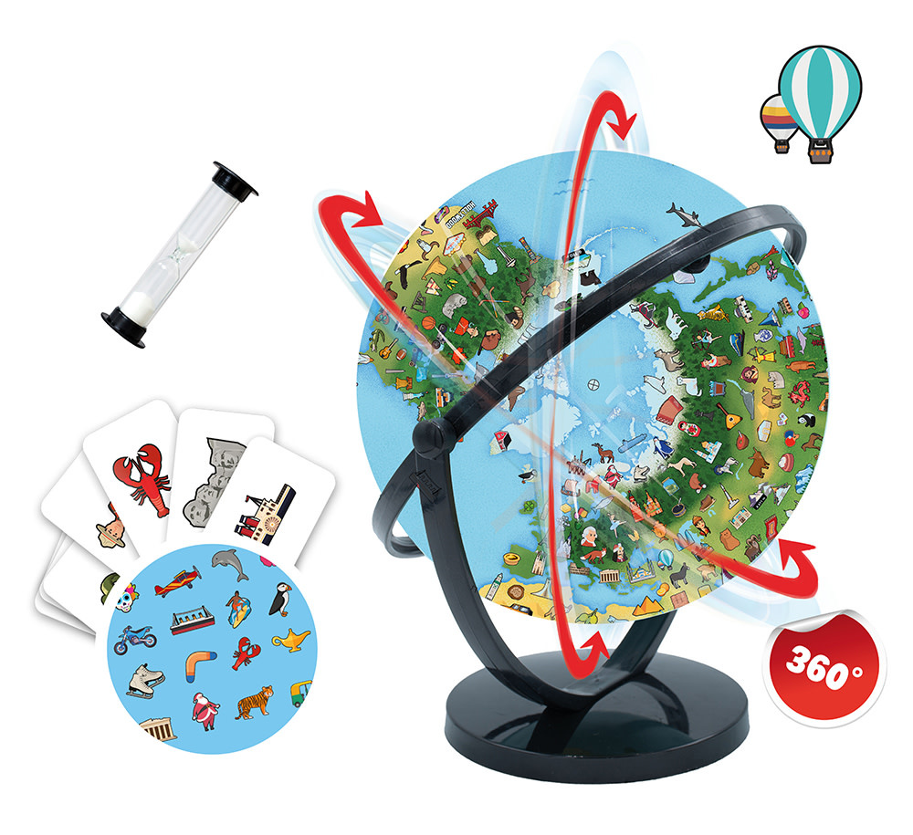 Buki Buki Globe Terreste Junior (cherche et trouve)