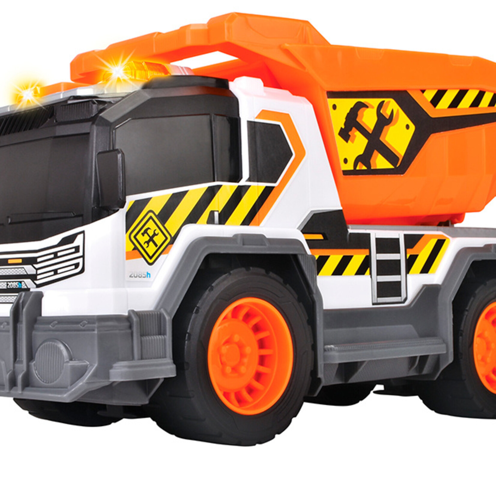 Dickie Toys Dickie Toy Dump Truck - camion-benne avec son et lumière