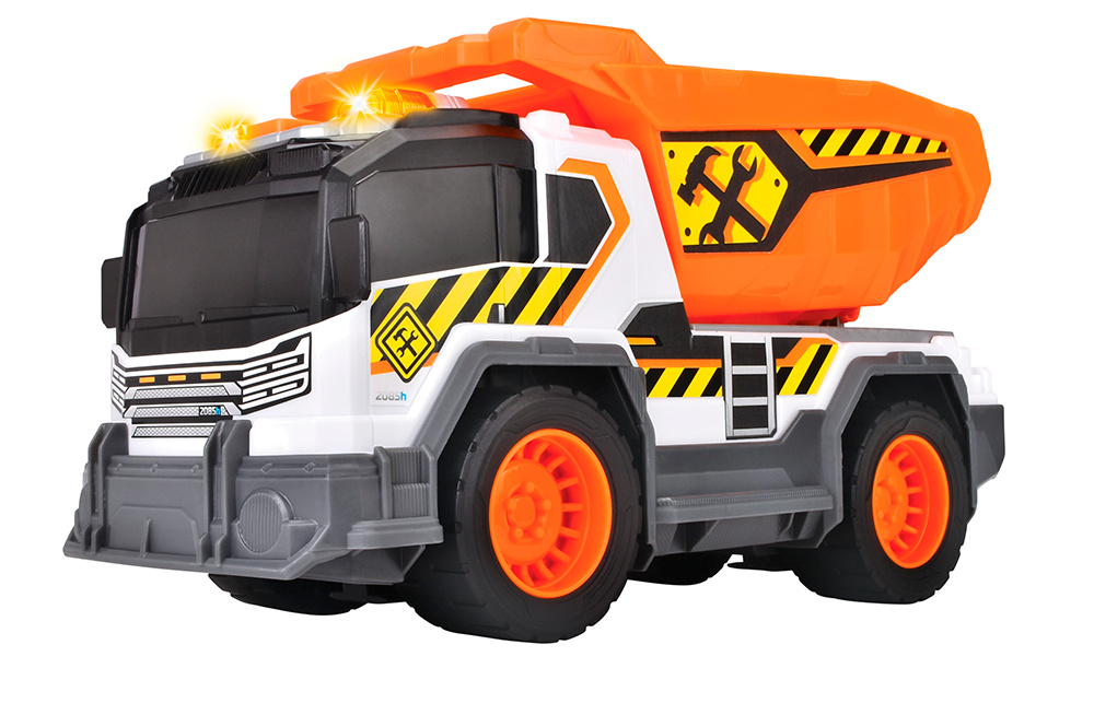 Dickie Toys Dickie Toy Dump Truck - camion-benne avec son et lumière