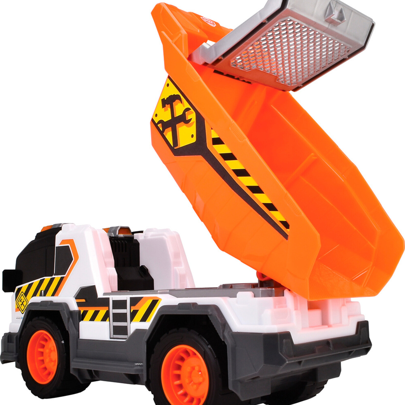 Dickie Toys Dickie Toy Dump Truck - camion-benne avec son et lumière