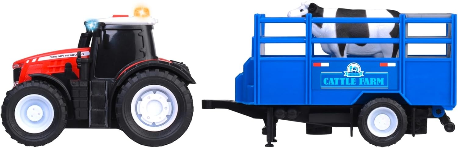 Dickie Toys Dickie Toys Massey Ferguson Animal Trailer
