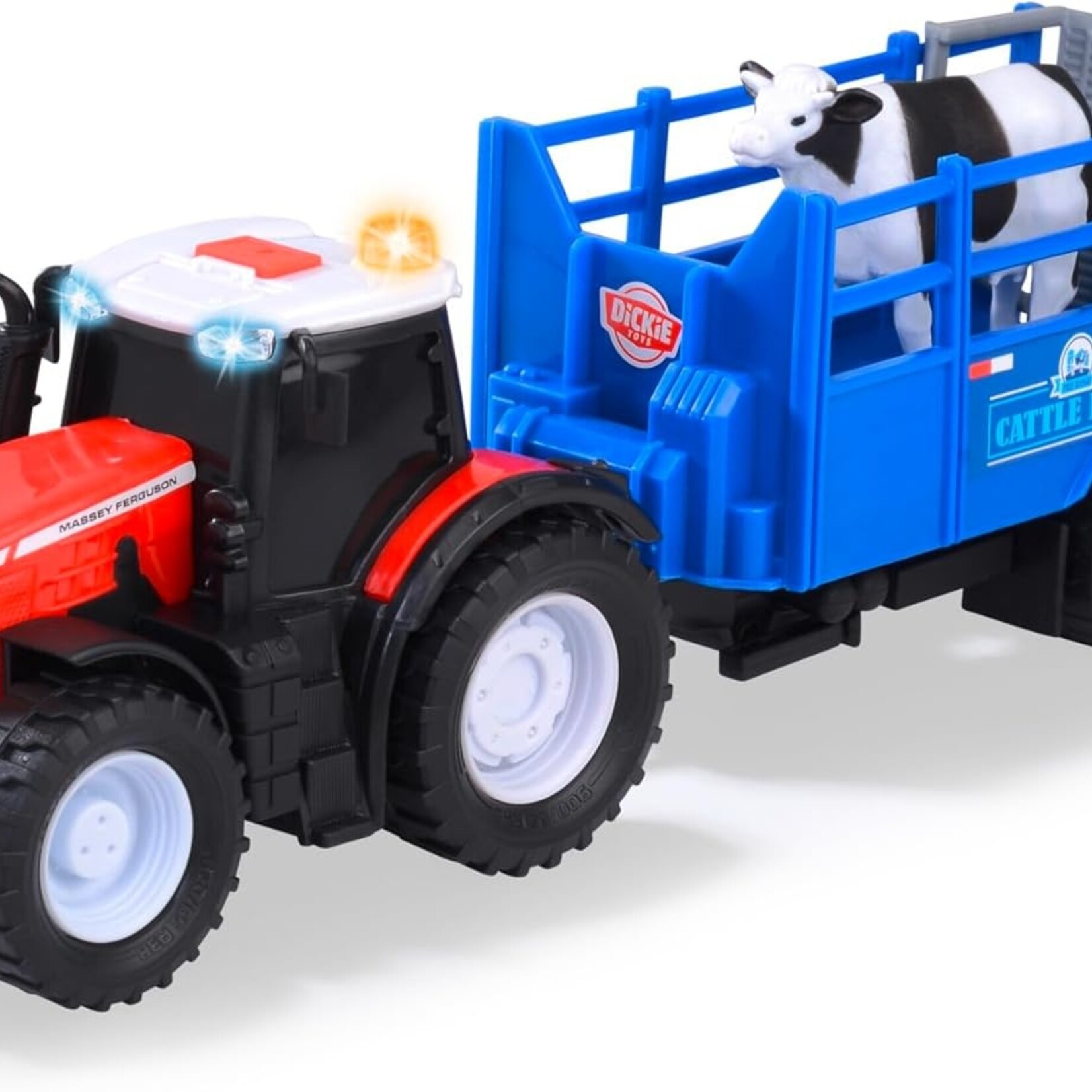 Dickie Toys Dickie Toys Massey Ferguson Animal Trailer