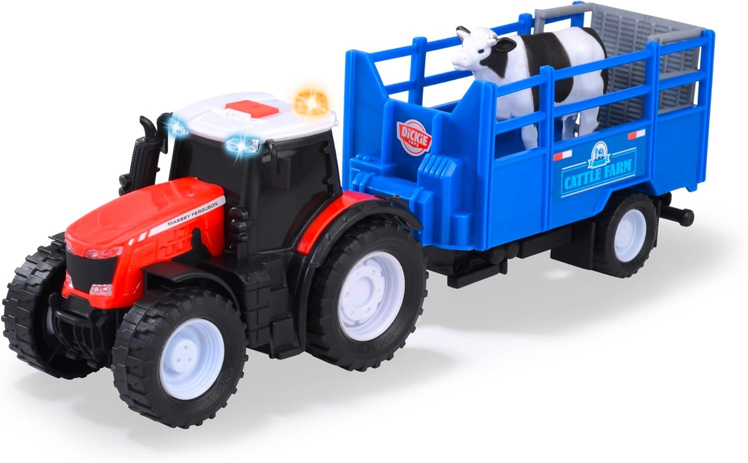 Dickie Toys Dickie Toys Massey Ferguson Animal Trailer